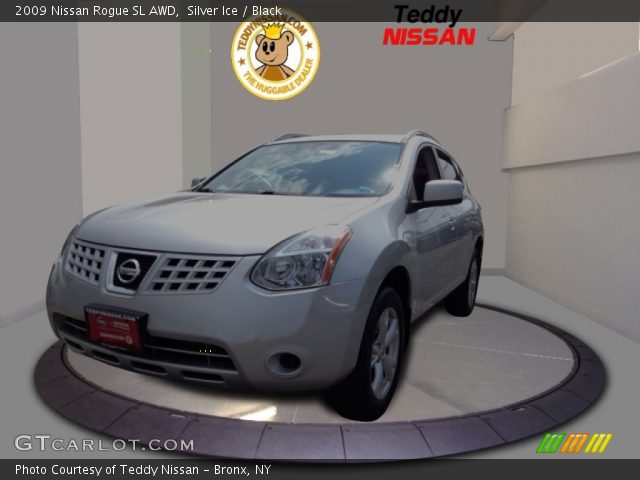 2009 Nissan Rogue SL AWD in Silver Ice