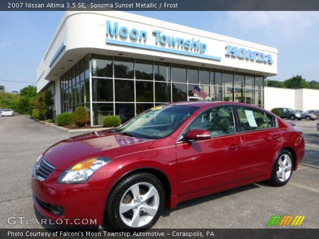2007 Nissan Altima 3.5 SE in Sonoma Sunset Metallic