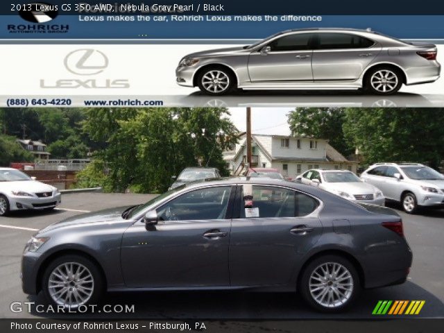 2013 Lexus GS 350 AWD in Nebula Gray Pearl