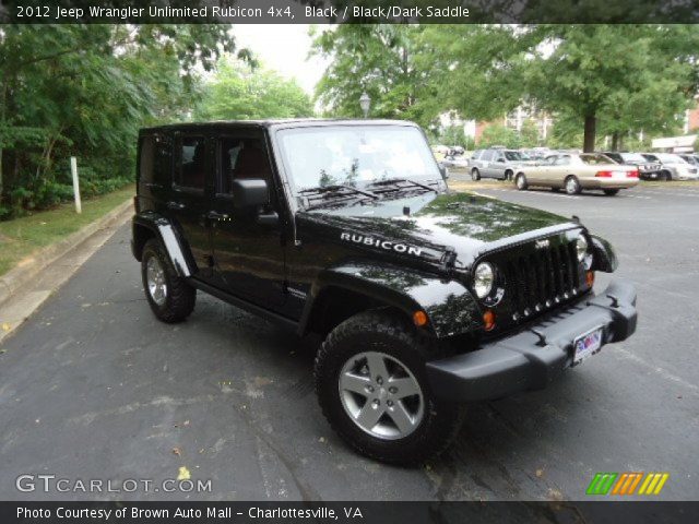 2012 Jeep Wrangler Unlimited Rubicon 4x4 in Black
