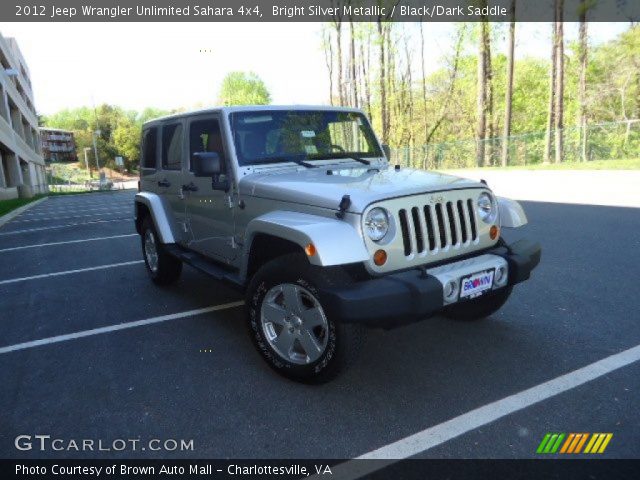 2012 Jeep Wrangler Unlimited Sahara 4x4 in Bright Silver Metallic