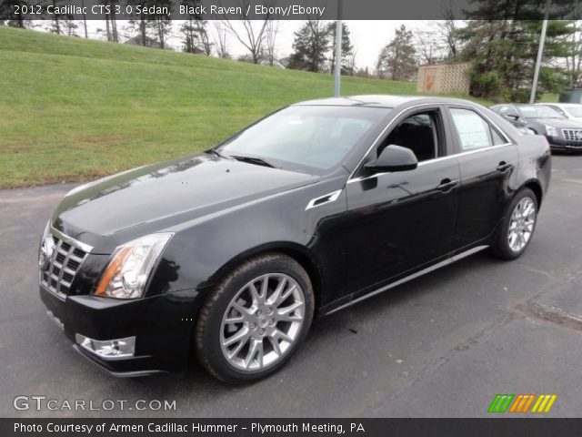 2012 Cadillac CTS 3.0 Sedan in Black Raven