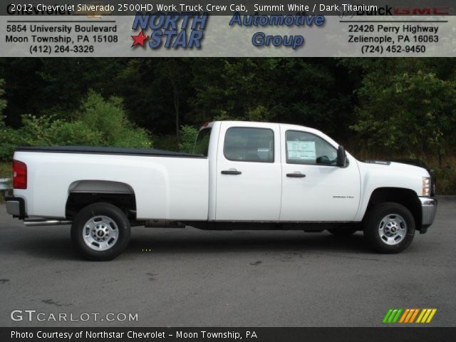 2012 Chevrolet Silverado 2500HD Work Truck Crew Cab in Summit White