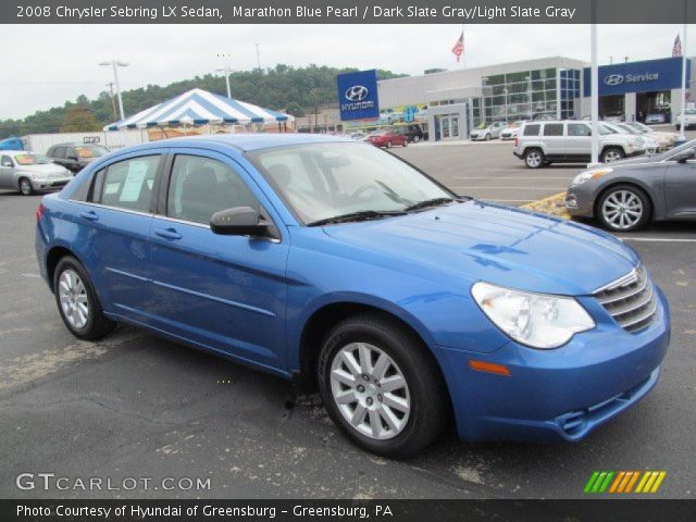 2008 Chrysler Sebring LX Sedan in Marathon Blue Pearl