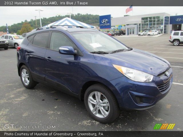 2012 Hyundai Tucson GLS AWD in Iris Blue