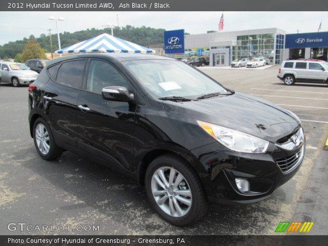 2012 Hyundai Tucson Limited AWD in Ash Black