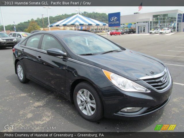 2013 Hyundai Sonata GLS in Pacific Blue Pearl