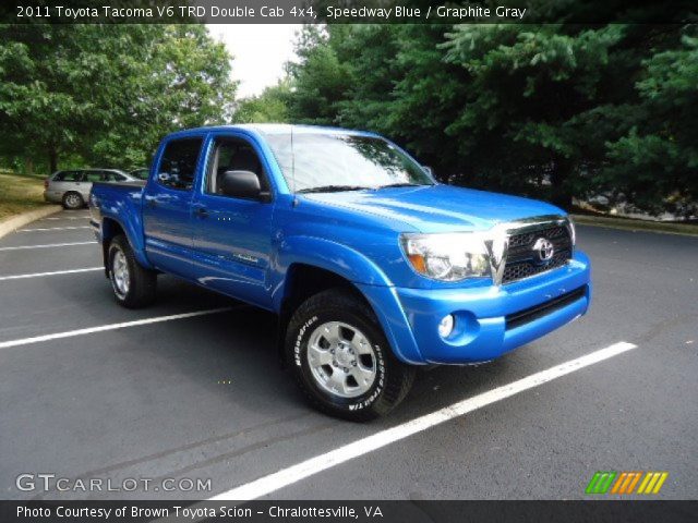 2011 Toyota Tacoma V6 TRD Double Cab 4x4 in Speedway Blue