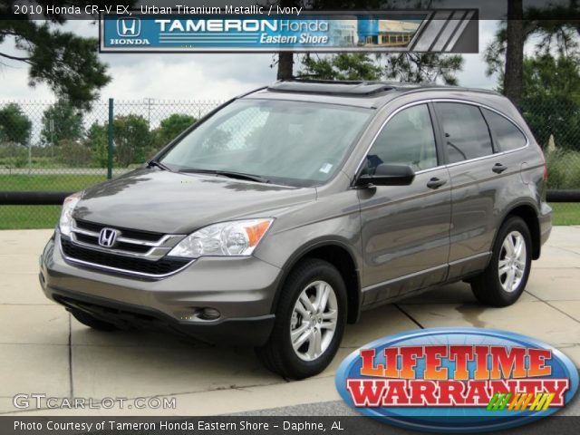 2010 Honda CR-V EX in Urban Titanium Metallic