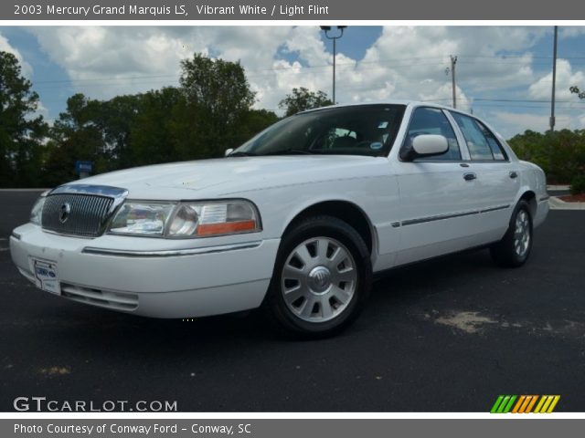 2003 Mercury Grand Marquis LS in Vibrant White