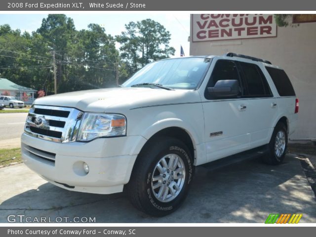 2008 Ford Expedition XLT in White Suede