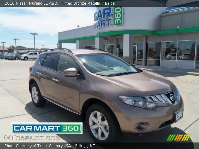 2010 Nissan Murano LE AWD in Tinted Bronze Metallic