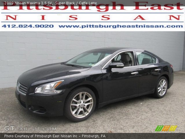 2009 Nissan Maxima 3.5 SV in Super Black