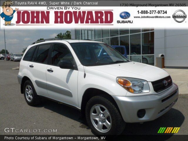2005 Toyota RAV4 4WD in Super White