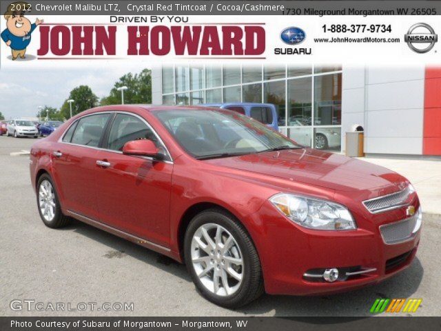 2012 Chevrolet Malibu LTZ in Crystal Red Tintcoat