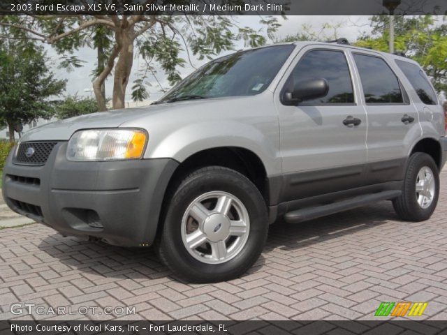 2003 Ford Escape XLS V6 in Satin Silver Metallic