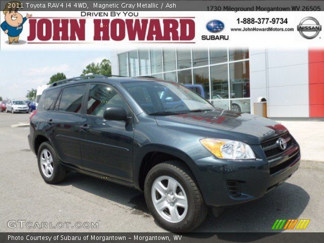 2011 Toyota RAV4 I4 4WD in Magnetic Gray Metallic