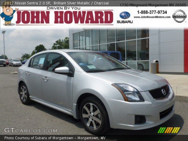 2012 Nissan Sentra 2.0 SR in Brilliant Silver Metallic
