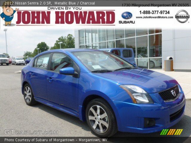 2012 Nissan Sentra 2.0 SR in Metallic Blue