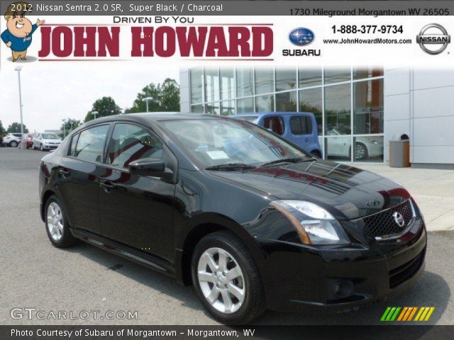 2012 Nissan Sentra 2.0 SR in Super Black