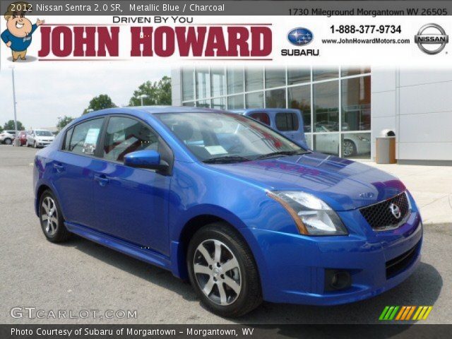 2012 Nissan Sentra 2.0 SR in Metallic Blue