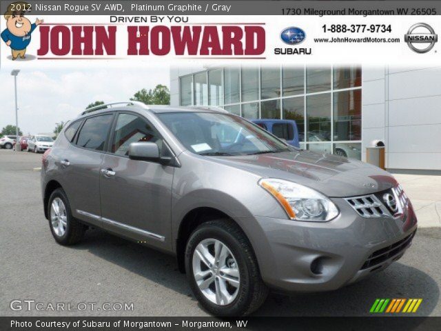 2012 Nissan Rogue SV AWD in Platinum Graphite