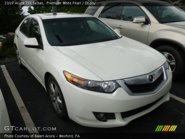 2009 Acura TSX Sedan in Premium White Pearl