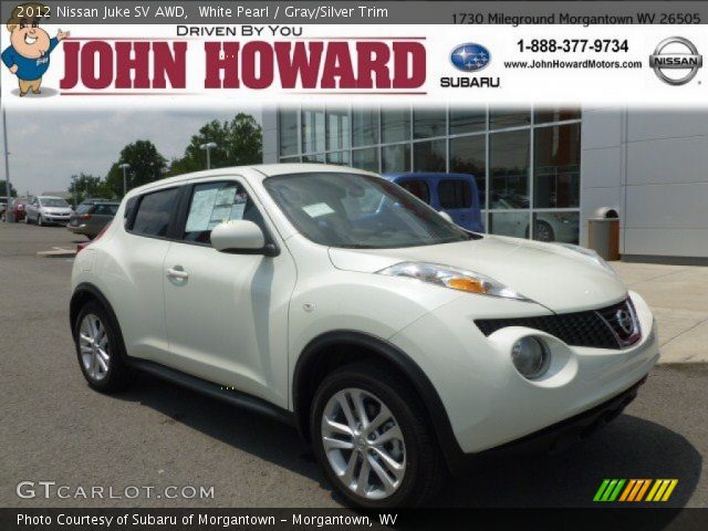 2012 Nissan Juke SV AWD in White Pearl