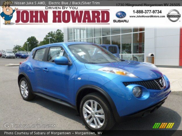 2012 Nissan juke electric blue #3