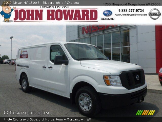 2012 Nissan NV 1500 S in Blizzard White