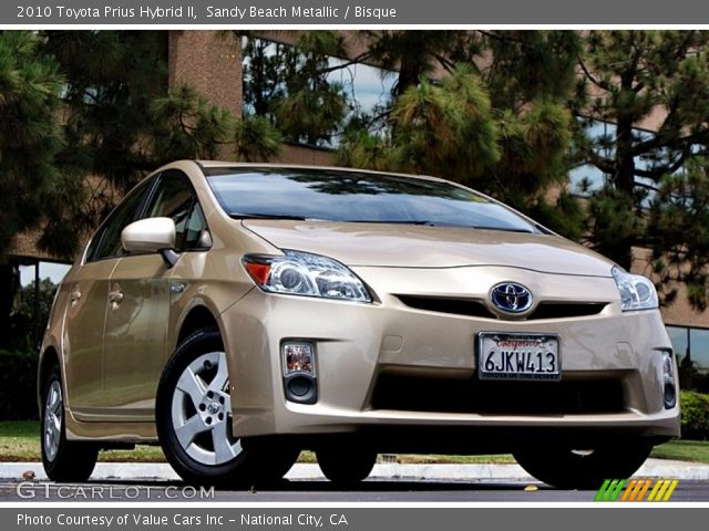 2010 Toyota Prius Hybrid II in Sandy Beach Metallic