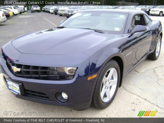 2010 Chevrolet Camaro LT Coupe in Imperial Blue Metallic