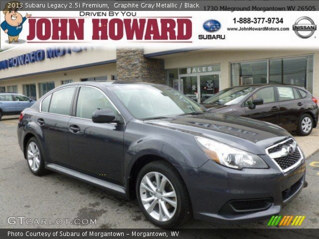 2013 Subaru Legacy 2.5i Premium in Graphite Gray Metallic