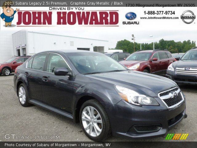 2013 Subaru Legacy 2.5i Premium in Graphite Gray Metallic