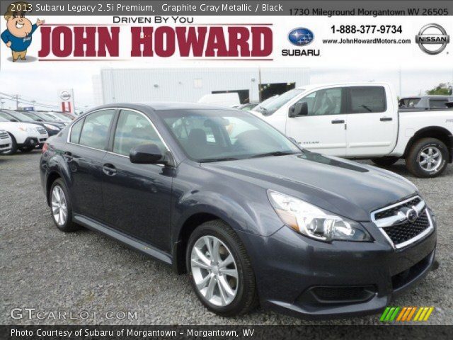 2013 Subaru Legacy 2.5i Premium in Graphite Gray Metallic