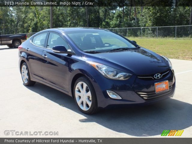 2013 Hyundai Elantra Limited in Indigo Night