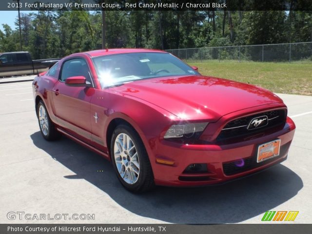 2013 Ford Mustang V6 Premium Coupe in Red Candy Metallic