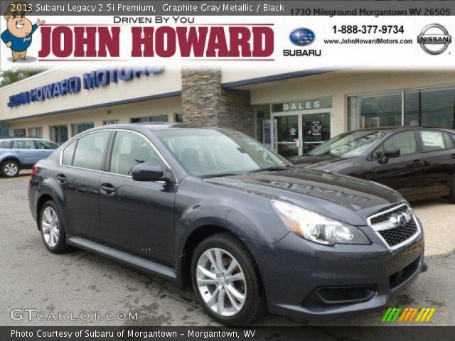 2013 Subaru Legacy 2.5i Premium in Graphite Gray Metallic