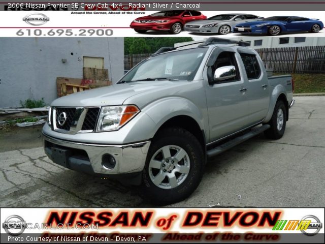 2006 Nissan Frontier SE Crew Cab 4x4 in Radiant Silver