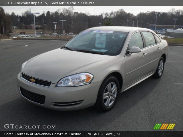 2010 Chevrolet Impala LS in Gold Mist Metallic