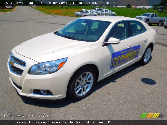2013 Chevrolet Malibu ECO in White Diamond Tricoat