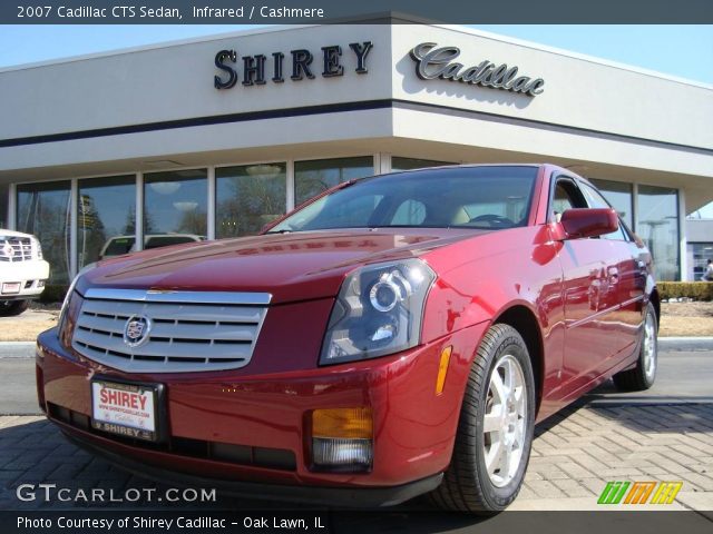 2007 Cadillac CTS Sedan in Infrared