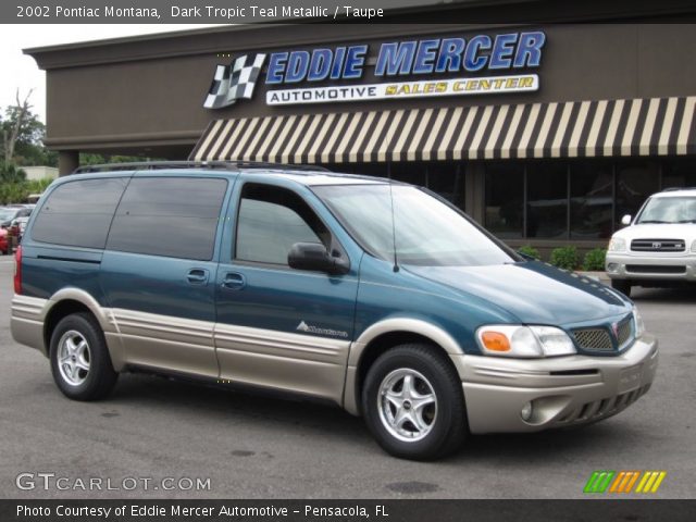 2002 Pontiac Montana  in Dark Tropic Teal Metallic