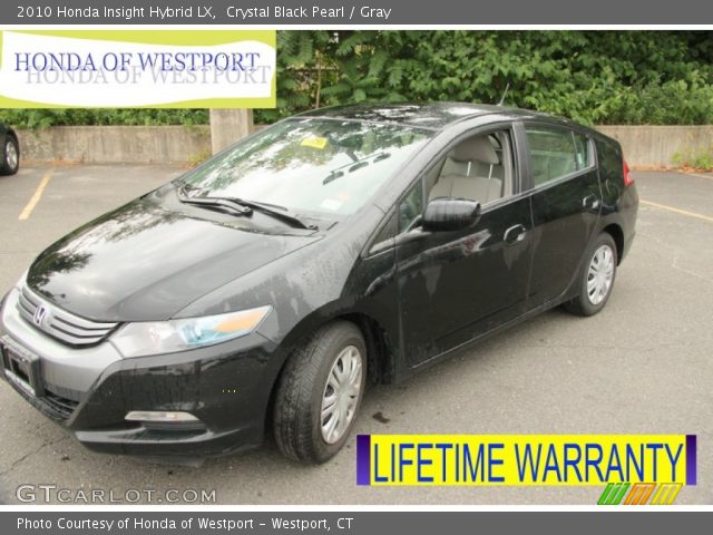 2010 Honda Insight Hybrid LX in Crystal Black Pearl