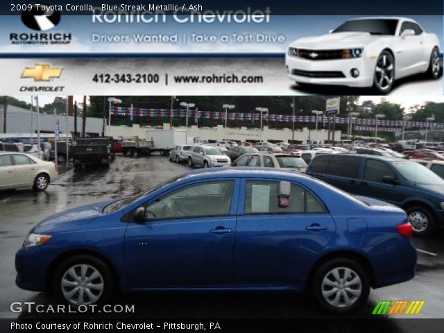 2009 Toyota Corolla  in Blue Streak Metallic