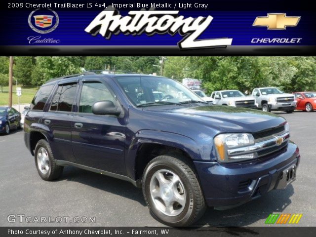 2008 Chevrolet TrailBlazer LS 4x4 in Imperial Blue Metallic