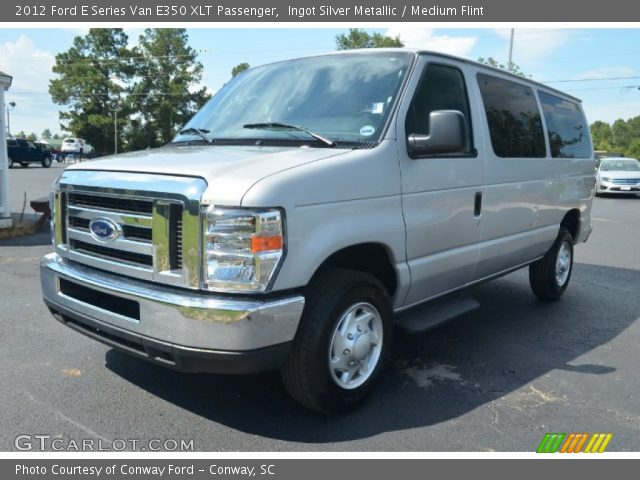 2012 Ford E Series Van E350 XLT Passenger in Ingot Silver Metallic