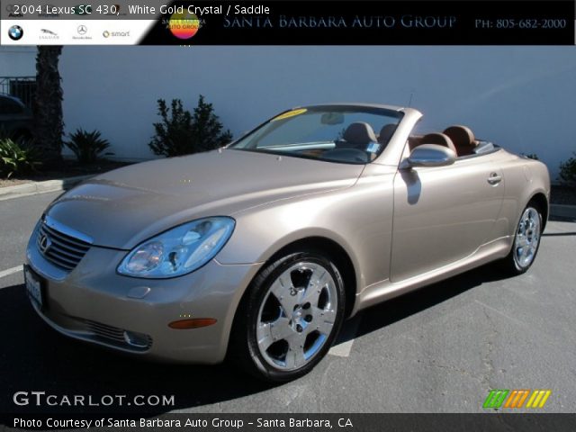 2004 Lexus SC 430 in White Gold Crystal