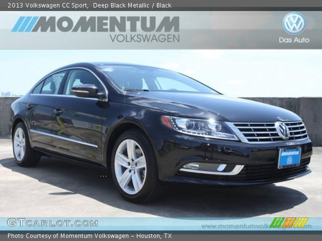 2013 Volkswagen CC Sport in Deep Black Metallic