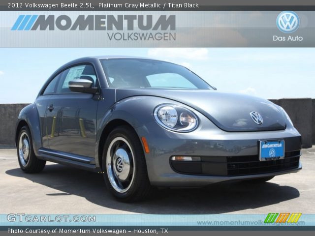 2012 Volkswagen Beetle 2.5L in Platinum Gray Metallic